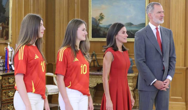 Reyes de España reciben a campeones de la Eurocopa 2024