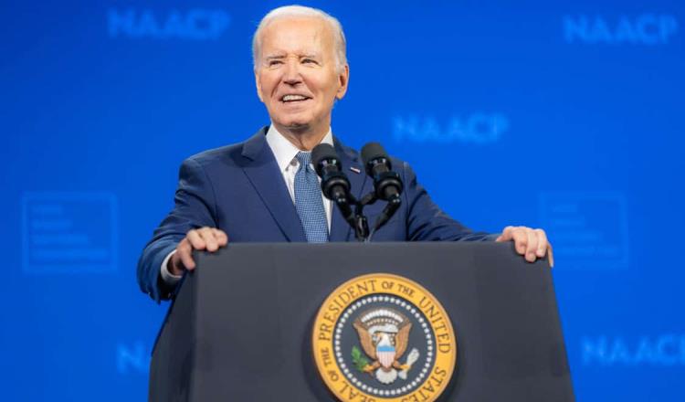 Biden afirma que sólo se bajaría de contienda presidencial por orden médica