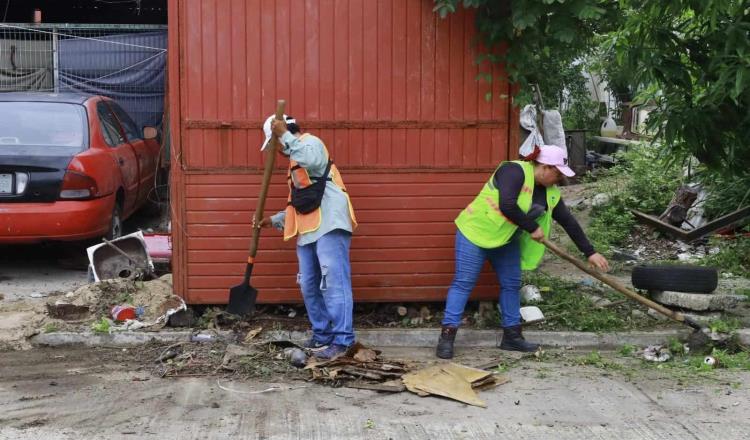 Realiza Ayuntamiento Jornada de Limpieza en colonia Casa Blanca