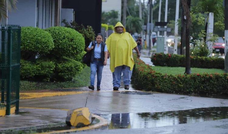 Se mantiene pronóstico de lluvias fuertes para este martes en Tabasco