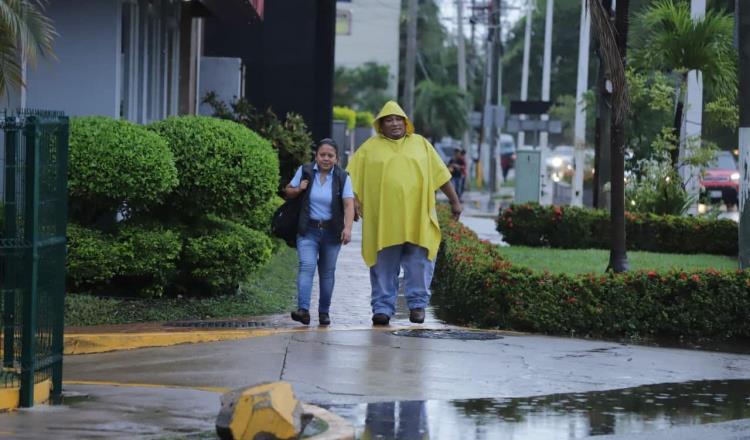 Persistirán lluvias puntuales muy fuertes para este domingo en Tabasco