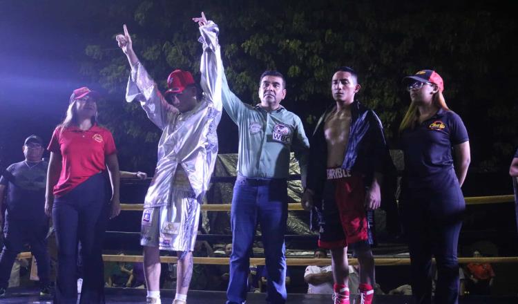 Tabasqueño Christian Rico debuta en boxeo profesional con nocaut ante "Terrible" De la Cruz