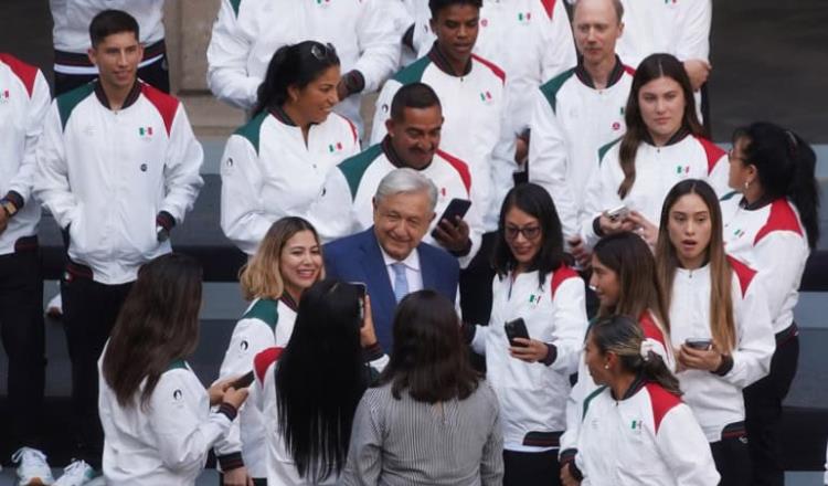 Ya tenemos sus apoyos" AMLO envía motivación a deportistas mexicanos en Juegos Olímpicos