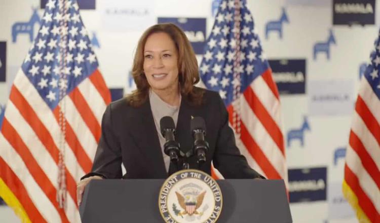 Kamala arremete contra Trump en primer mensaje de campaña