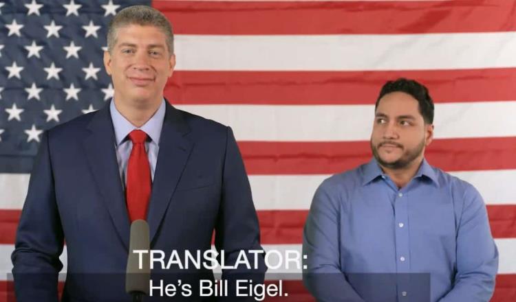 Candidato a gobernador de Missouri usa traductor en español para amenazar a migrantes