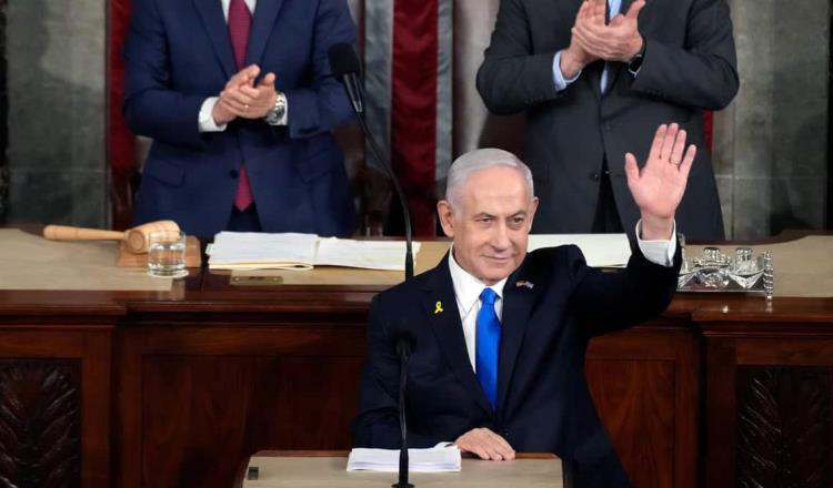 Propalestinos protestan en el Congreso de EE.UU. contra visita de Netanyahu