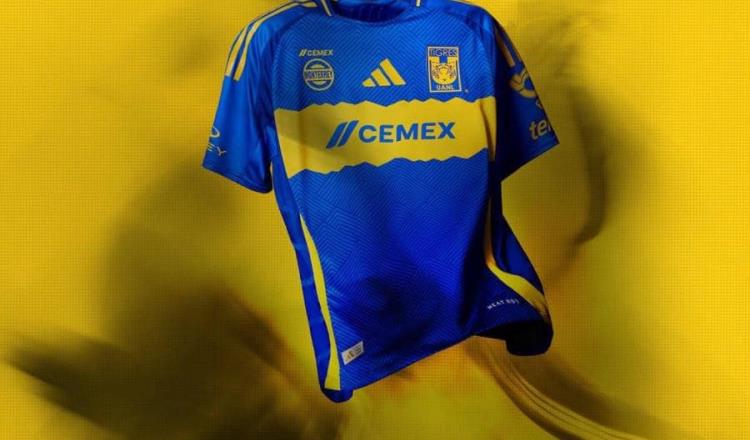 Tigres presenta su jersey de visitante para temporada 2024-25