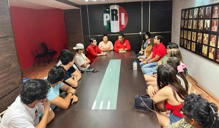 PRI impulsará iniciativas que promuevan participación de los jóvenes: Barrueta