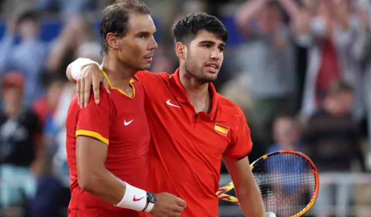 ¡Sorpresa! Dupla de Nadal y Alcaraz fuera de los dobles en 4tos de final