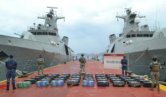 Decomisa Semar 1.5 toneladas de cocaína en costas de Guerrero