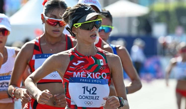 Alegna González termina en quinto lugar en disciplina de marcha durante Juegos Olímpicos