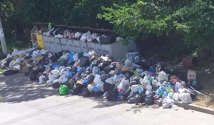 Denuncian ciudadanos fallas en el servicio de recolección de basura en zonas de Nacajuca