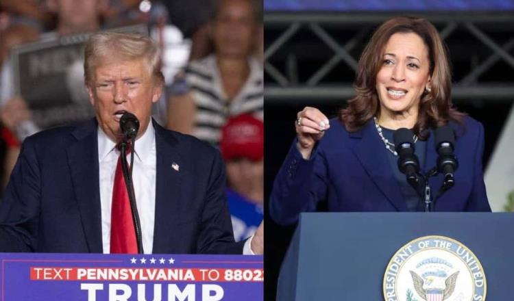 Trump acepta debatir con Harris el 4 de septiembre