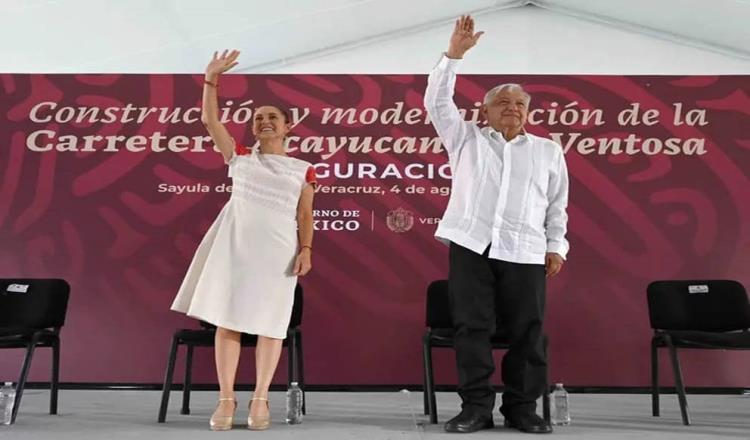 "Es un honor estar con Claudia hoy", expresa AMLO arenga a favor de Sheinbaum