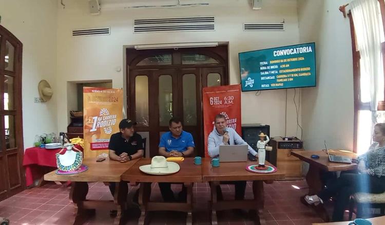 Presentan 1ra Carrera Rodizio de 5 y 10 km a realizarse el 6 de octubre