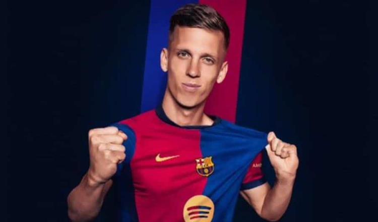 Barcelona anuncia a Dani Olmo como refuerzo