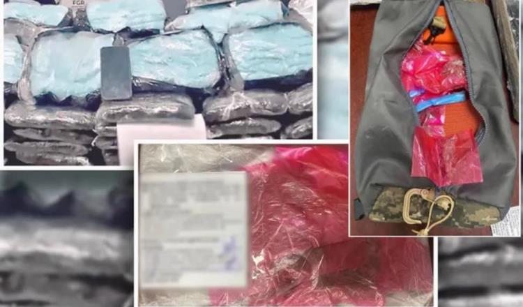 Asegura FGR 50 mil pastillas de fentanilo ocultas en cajas de pollo en Sonora