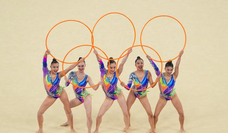 México culmina participación en el all-around de gimnasia rítmica