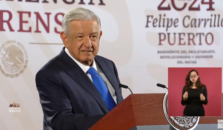 Exhibe AMLO "nuevo sabadazo" de jueza que concede prisión domiciliaria al "gober precioso"