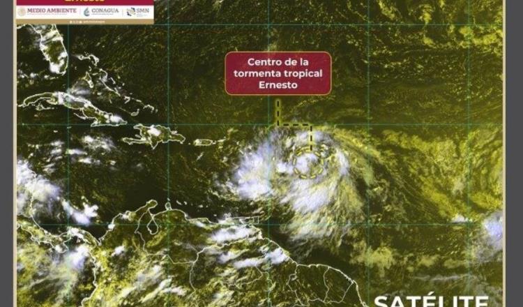 Se forma tormenta tropical Ernesto en el Atlántico