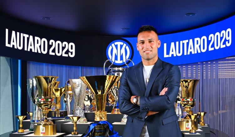 Lautaro Martínez renueva con el Inter; será el mejor pagado de Italia