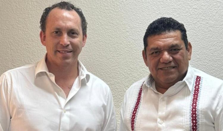 Javier May se reúne con Horacio de la Vega, presidente de la LMB