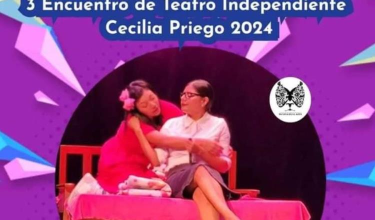 Inicia Encuentro de Teatro Independiente Cecilia Priego con la obra ´No tocar´