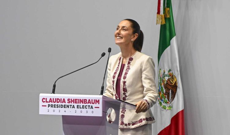 "Lo que se nombra existe": Sheinbaum exhorta a decir "presidenta, con a"