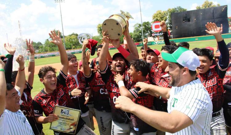 Tabasco, campeón nacional de beisbol 15-16 años