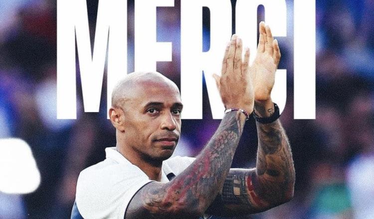 Thierry Henry deja la Selección de Francia Sub