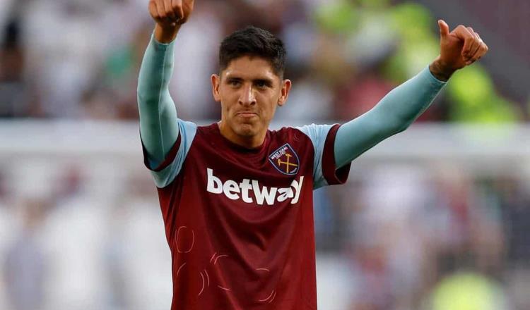 Edson Álvarez se recupera de lesión y podrá volver a las canchas este fin de semana con el West Ham