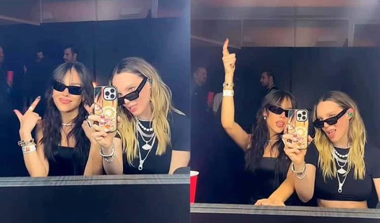 Belinda y Danna Paola sorprenden a fans cantando juntas "La Mala"