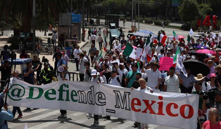 Trabajadores del Poder Judicial marchan contra reforma en CDMX y otros estados