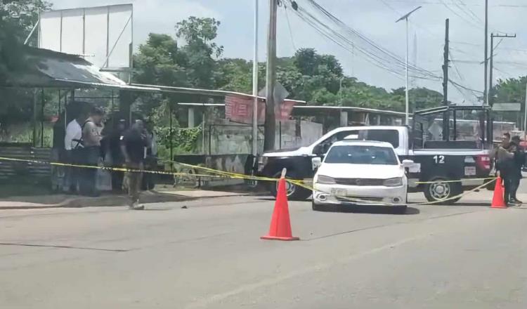 Atacan a balazos a 2 hombres en Teapa; uno muere en el lugar y otro más tarde en el hospital