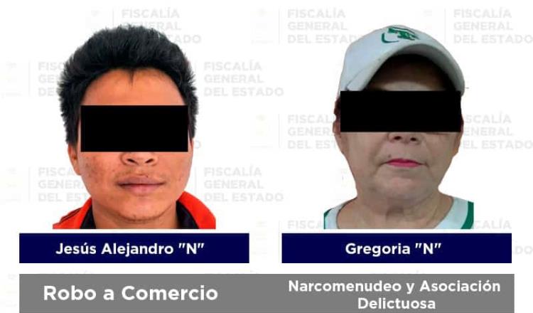 Detiene la FGE a mujer por presunto narcomenudeo en Teapa