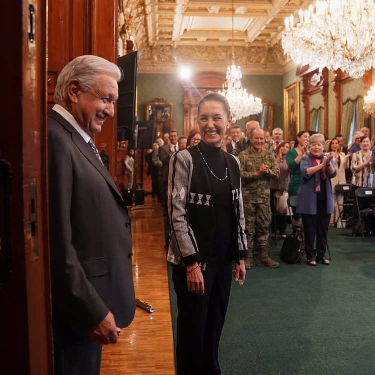 Revisan AMLO y Sheinbaum avances del IMSS-Bienestar con gobernadores y gabinete