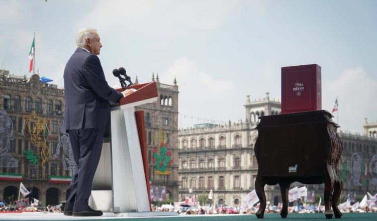 Estima AMLO cierre de sexenio con crecimiento de 1%, pese a "entorno económico" difícil