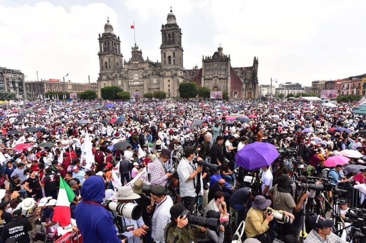 Rinde AMLO último Informe; se va "Feliz por continuidad de la 4T"