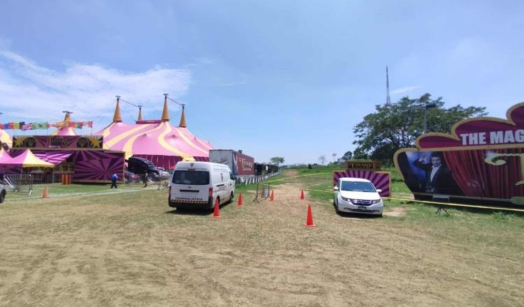 Fallece conductor del Circo Tihany producto de un paro cardiaco