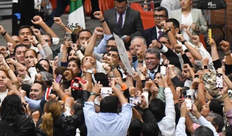 Diputados aprueban en lo general y particular reforma al Poder Judicial tras 17 horas de discusión