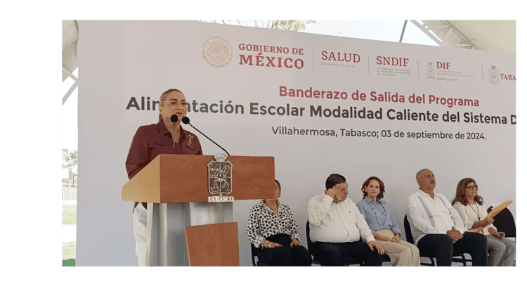 Tabasco pionero en distribución de alimentos escolares: Gobierno