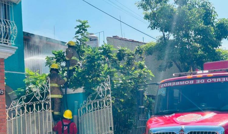 Se incendia vivienda en la colonia Gaviotas