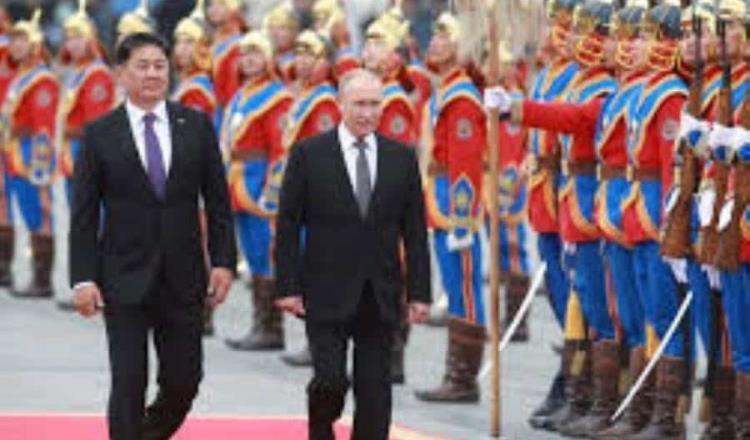 Mongolia ignora orden de arresto contra Putin y lo recibe con alfombra roja