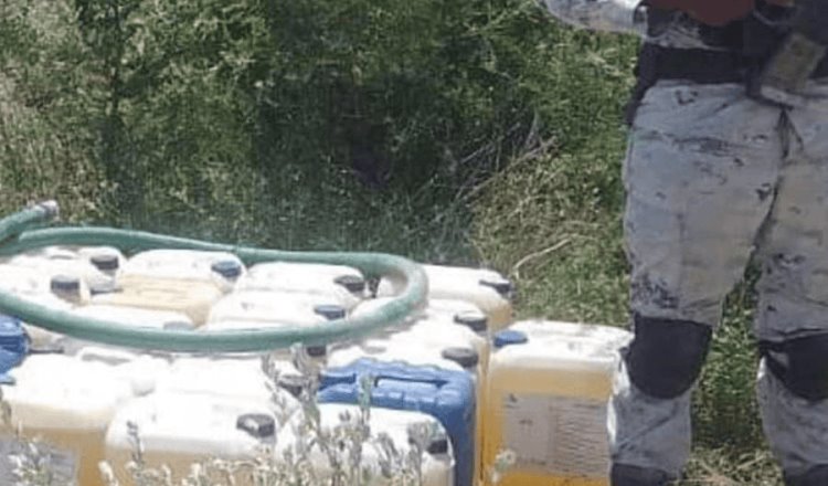 Localizan toma clandestina y aseguran hidrocarburo ilegal en Nuevo León