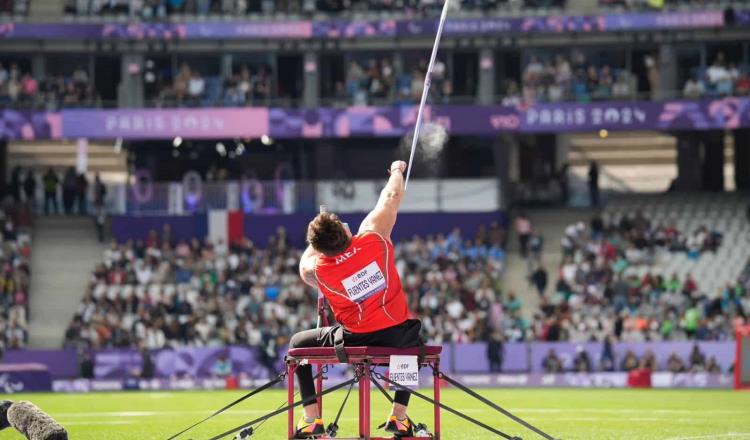 ¡Otra de plata! Mexicano Edgar Fuentes gana segundo lugar en Lanzamiento de Jabalina en Paralímpicos