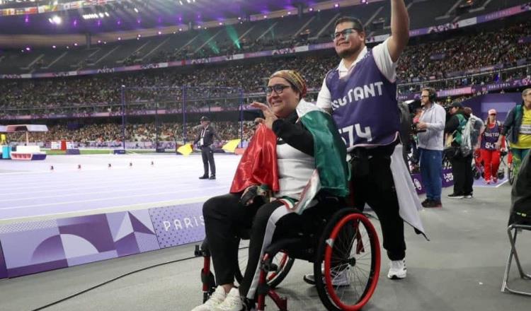 Mexicana Gilda Guadalupe gana plata en Impulso de Bala en Paralímpicos