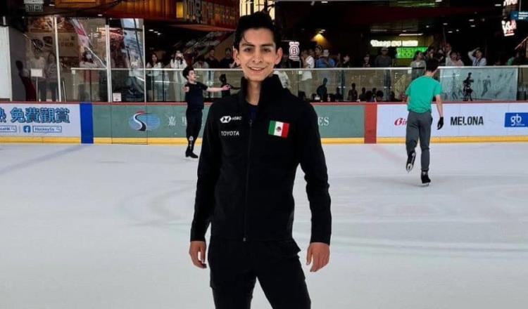 Donovan Carrillo termina el Abierto Asiático de Patinaje en 6ta posición