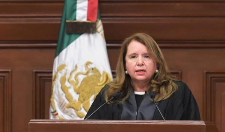 Emprende ministra Loretta Ortiz acciones legales por descréditos a su "investidura"