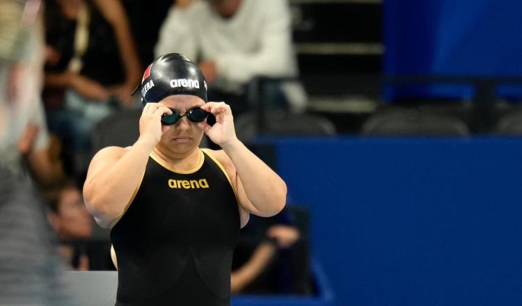 Naomi Somellera se despide de París al no poder avanzar a la final en 50m mariposa