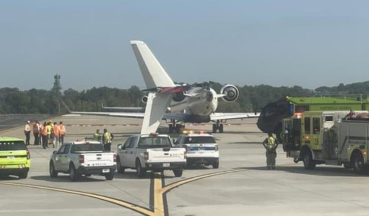 Chocan 2 aviones en pista de aeropuerto de Atlanta